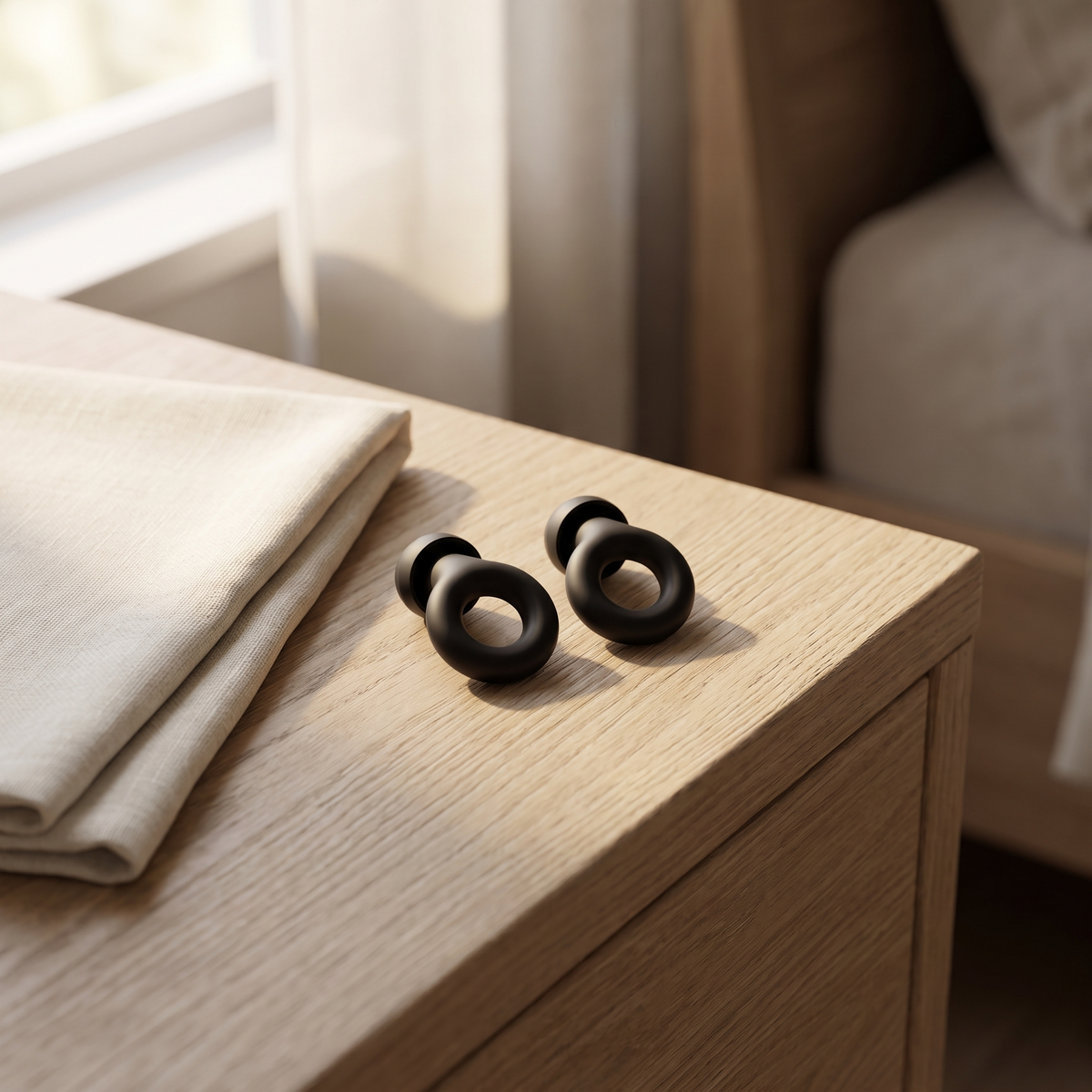 Reusable noise blocking ear plugs by Orenna Rest