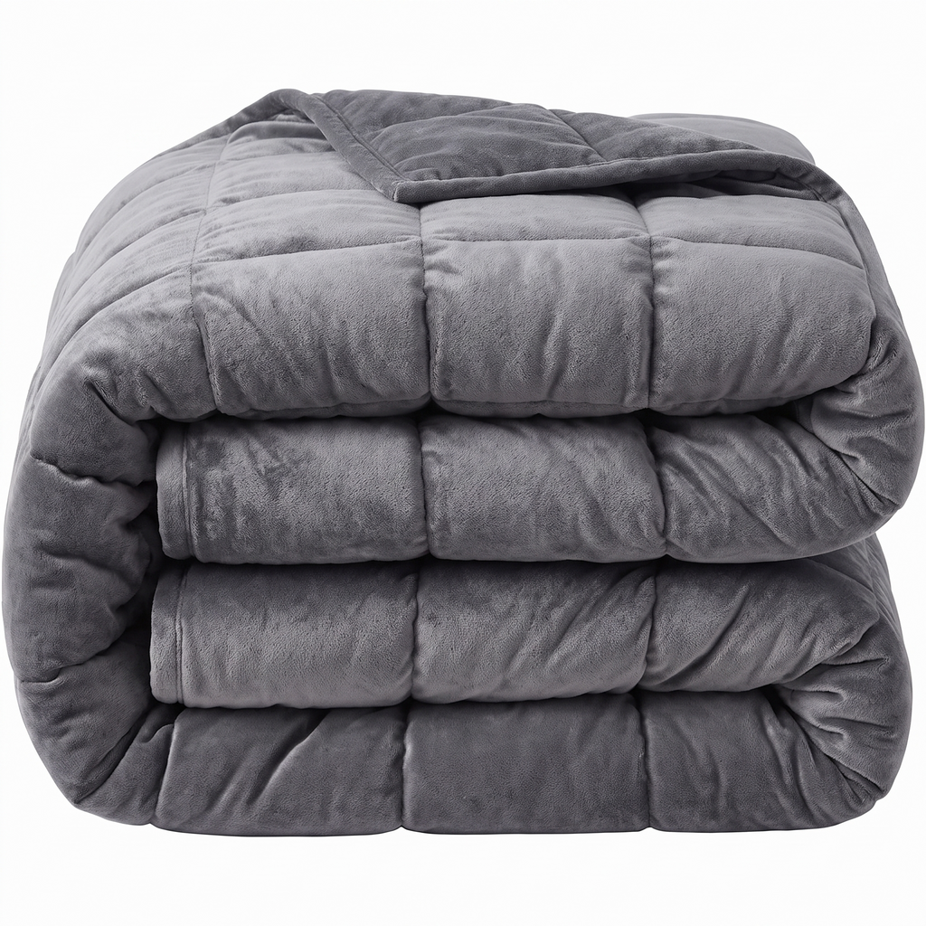 Plush weighted blanket by Orenna Rest