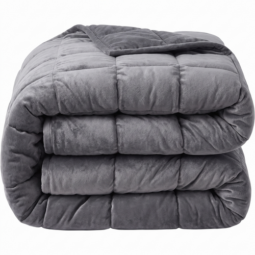 Plush weighted blanket by Orenna Rest