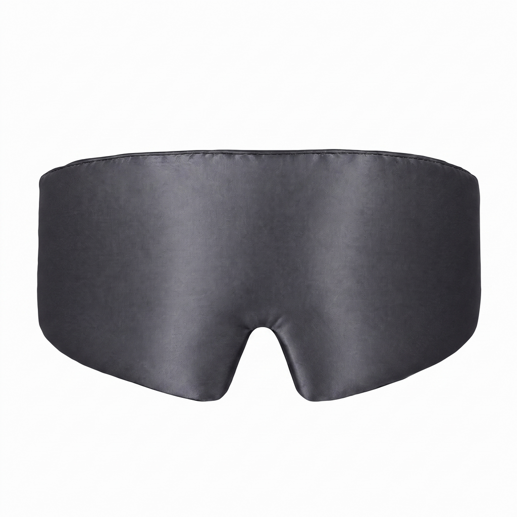Padded mulberry silk sleep mask by Orenna Rest